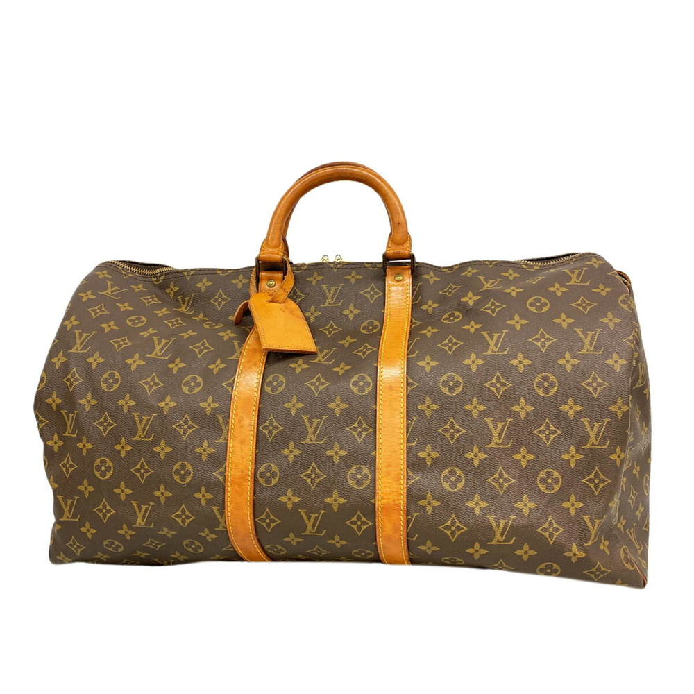 Louis Vuitton Bags - Boston Monogram Keepall 55 M41424 Brown Men's & Women's